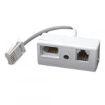 BT Plug to BT RJ11 UK to UK US Telephone Socket Adapter