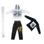 NEW 1:6 ZY TOYS Hip-hop Hot Pants Street Dance Suit F 12 Action Figure Doll Dress