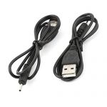Usb charger cable dc 2.0mm for nokia 6280 e65 n73 n80 n95 65cm 2pcs