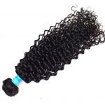 NEW 1x 5A unprocessed Virgin Remy Peruvian Peruvian Kinky Curly Wave Hair Extension 10'