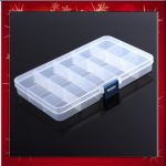 Clear Beads Display Storage Case Box 17.5 x 10 x 2.1 cmB0253