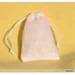 Nicedeco 3   X 4   810CM 100 Pieces Wholesale Lot WHITE Velvet Cloth Jewelry Pouches   Drawstring Bags great for holding accessories  ornament cable beads chains stones.