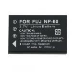 NP-60 Battery also compatible with CASIO NP-30, FUJIFILM NP-60, KODAK KLIC-5000, OLYMPUS LI-20B, PANASONIC CGA-S301, PANASONIC VQ-VBA12, PANASONIC VW-VBA10, PENTAX D-LI2, RICOH DB-40, SAMSUNG SLB-1037, TOSHIBA PDR-BT3
