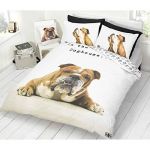 Barry Bulldog Single Duvet Cover & Pillowcase Set