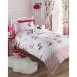 BALLERINA DANCER GIRLS REVERSIBLE DOUBLE BED DUVET COVER QUILT BEDDING SET NEW