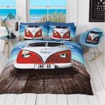 Boardwalk Campervan Double Duvet Cover and Pillowcase Set