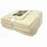 Towel Bale 6 piece (2 face, 2 hand, 2 bath) 450gsm 100% Cotton - Ivory