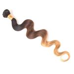 NEW Virgin Malaysian Hair Weave 3 Tone Body Wave 1 Bundle Human Hair Extension Weft 14'