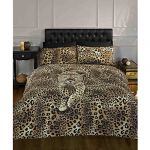 Prowling Leopard Single Duvet Quilt Cover Bedding Bed Set African Safari