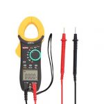 Volt Current Resistance Frequency Digital Clamp Multimeter w Test Lead