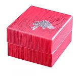Popular High-ended Red Ring Box jewelry Badge Box Wedding Groom Gift Gift box