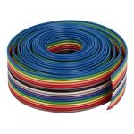 1.7M 1.27mm Pitch 16 Pin Flat IDC Ribbon Extension Cable Wire