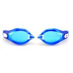 Prescription Optical Swimming Goggles Eyewear Glasses Myopia Anti-fog UV Blue color of 350 Degrees(-3.5)