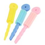 3 pcs colorful soft foam sponge wave perm hair rollers curler