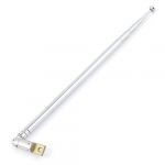 Replacement 60cm 24 6 Sections Telescopic Antenna Aerial for Radio TV
