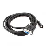 RS232 DB9 Female to 8 Pin Din Male Connection Computer Cable Adapter