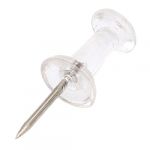  Clear Push Pins Transparent Plastic(Pack of 40)