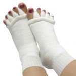Toe Alignement Socks - straightens & aligns toes