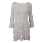 New Women Bathing Suit Sexy Crochet Bikini Swimwear Cover Up Beach Dress White New Women Bathing Suit Sexy Crochet Bikini Swimwear Cover Up Beach Dress White