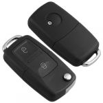  Entry Key Remote Fob Shell Case 2 Button for Volkswagen VW Polo Golf