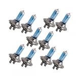  10 X Headlight H7 White Car Auto Head Light Bulbs 100W