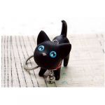  Black Cat A Key-Ring, A cute Key Ring Ornament-Bag, Gift Idea, A Key-Ring