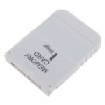  White 1 MB 1MB Memory Card Stick For Playstation 1 One PS1 PSX Game