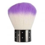 Pro Mini Kabuki Blusher Brush Foundation Face Eyes Powder Cosmetic Makeup Brush Purple