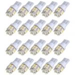  20x T10 W5W 501 194 168 Car White 20 SMD LED Interior Side Light Wedge Bulb Lamp