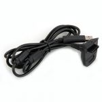 USB Charger Charging Cable for XBOX 360 Wireless Controller Black USB Charger Charging Cable for XBOX 360 Wireless Controller Black