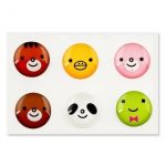 6 Pieces Home Button Sticker compatible with Apple? iPhone? / iPad? / iPod touch?, Animal