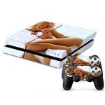NuoYa005 Sexy Skin Sticker For PS4 Playstation 4 Console+2 Controllers Vinyl Decal#571