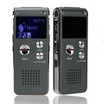   8GB LCD 650Hr Digital Audio Recorder Dictaphone MP3 Rechargeable Spy
