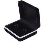  Black Cufflink Cuff Links Storage Gift Box Jewelry Display Case