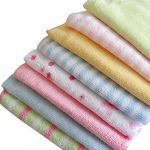 Baby Face Washers Hand Towels Cotton Wipe Wash Cloth 8pcs/Pack