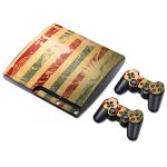 Skin Sticker Cover For PS3 Playstation 3 Slim Console + Controller Decal #0205