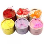  5pcs Cardboard Round Jewelry Ring Necklace Earring Gift Package Case Box Display
