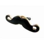 Cute Mustache 3.5mm Earphone Jack Dustproof Plug Ear Dust Cap for iPhone 5 4 4S