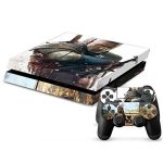 Skin Sticker Cover For PS4 Playstation 4 Console+2 Controllers Vinyl Decal#605