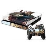 Skin Sticker Cover For PS4 Playstation 4 Console+2 Controllers Vinyl Decal#605