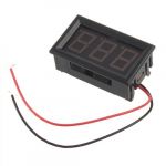 New Mini Digital Voltmeter 4.5-30V Red LED Auto Car Truck Vehicles Motor Voltage Volt Panel Gauge Meter