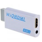 Woowo Wii to HDMI 480p Converter Adapter Wii2 HDMI 3.5mm Audio Box Wii-link