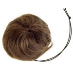 Woman Hairpiece Hair Bun Wig Topknot Wigs Extensions - Light Brown