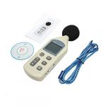  USB 30-130dB Digital Sound Pressure Tester Level Meter Decibel Noise LCD Monitor