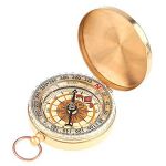  Classic Brass Pocket Watch Style Camping Compass