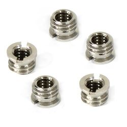  1/4 to 3/8 Convert Screw (5 Pack) Adapter for Tripod and camera and quick release plate
