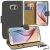 Samsung Galaxy S6 - Premium Leather Book Wallet Case Cover Pouch + Screen Protector With Microfibre Polishing Cloth + Touch Screen Stylus Pen Samsung Galaxy S6 - Premium Leather Book Wallet Case Cover Pouch + Screen Protector With Microfibre Polishing Cloth + Touch Screen Stylus Pen