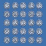  25 Clear Plastic Sewing Machine Bobbins Fits Singer Brother Janome Toyota