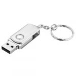  64GB USB 2.0 Memory Stick Flash Pen Drive Storage Silver Tone Key Ring