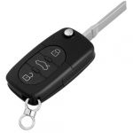  remote key case fob shell 3 buttons uncut blade for audi a2 a3 a4 a6 a8 tt
